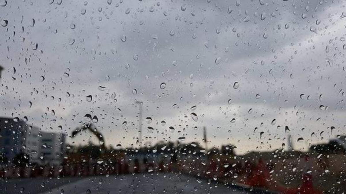 Video: Rain hits parts of UAE 