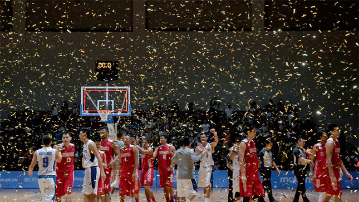 Philippines retain basketball gold at Southeast Asian Games