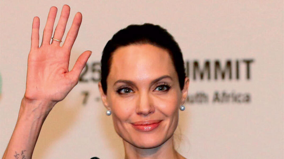 ‘Progress is slow’: Jolie speaks out on crimes against women