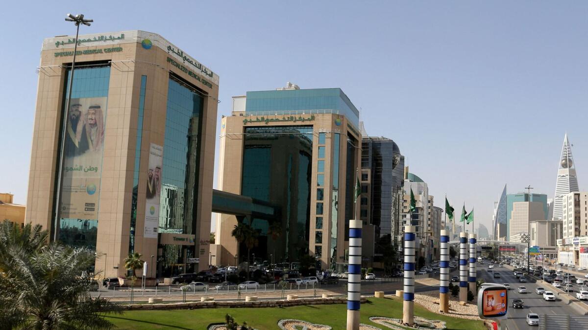 Buildings are seen in Riyadh. — Reuters file