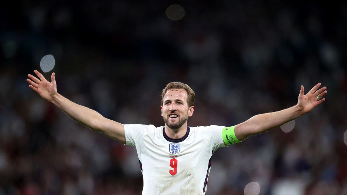 England's Harry Kane. — Reuters