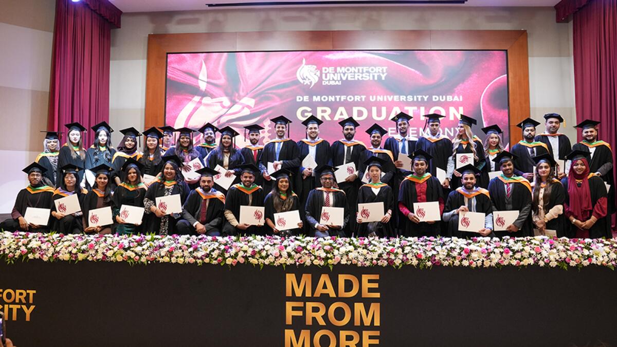 DMU Dubai graduation captured: A pictorial chronicle of achievements with the batch of 2023