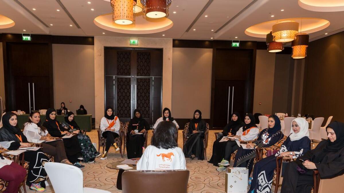 Female managers from the public and private sectors participate in unique equine leadership programme.
