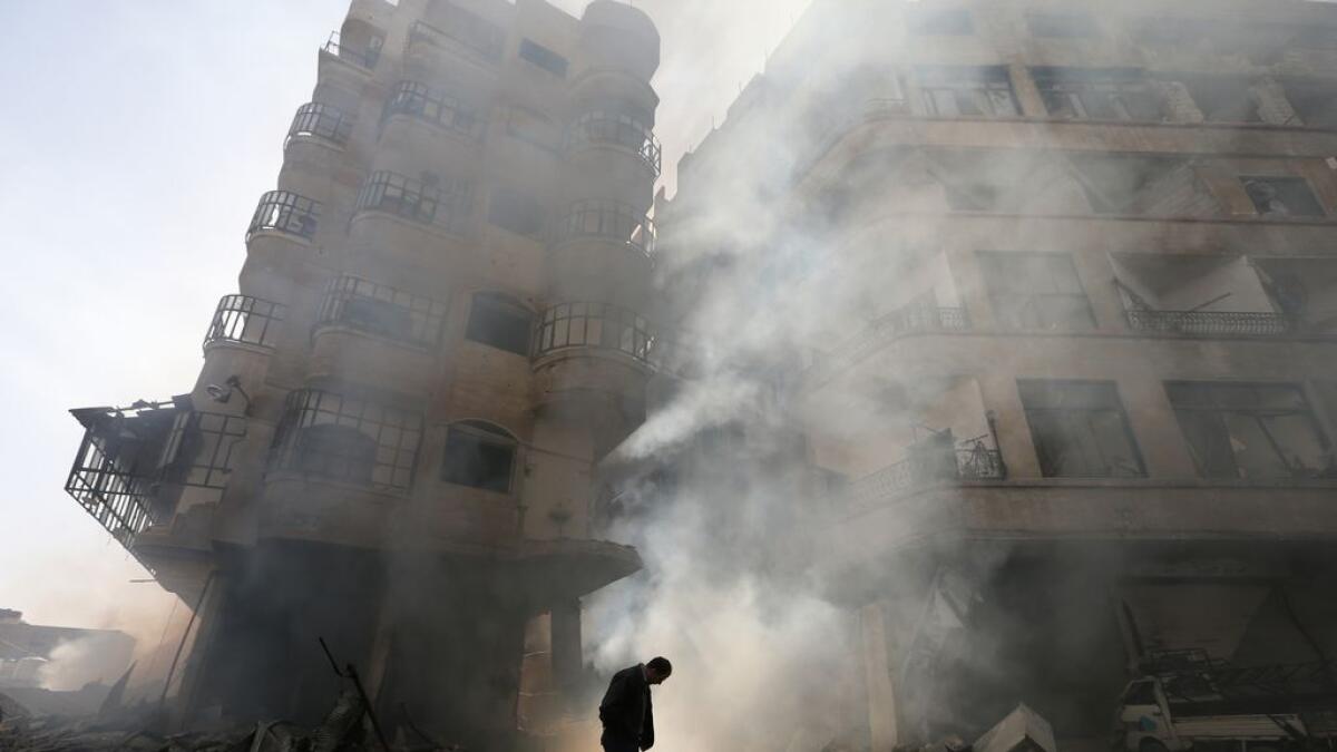 Syria regime raids kill 37 civilians near Damascus: Monitor