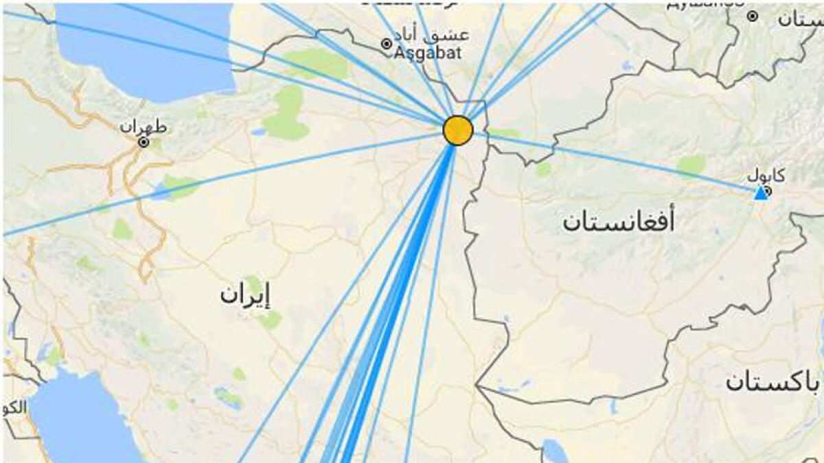 Magnitude 6.1 earthquake strikes Iran