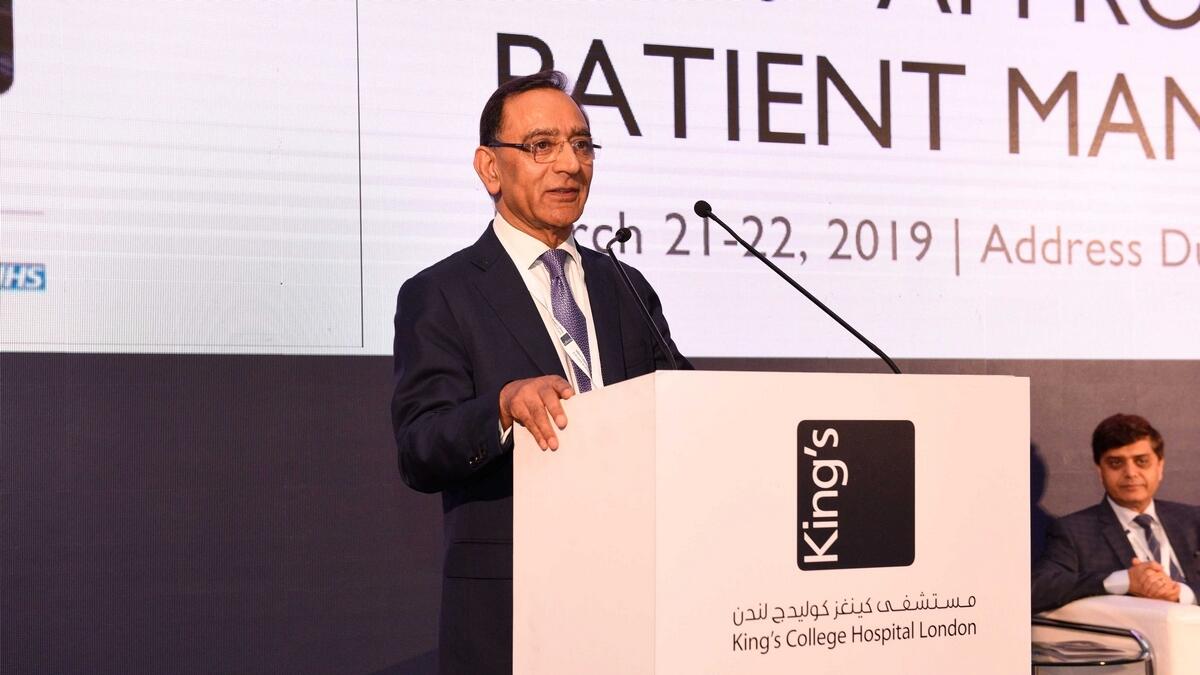 Ghulam Mufti, professor of haematological oncology at Kings College Hospital London in Dubai.-Supplied photo