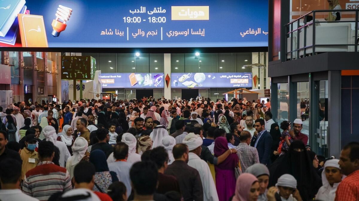 Sharjah book fair records highest footfall, sales this year