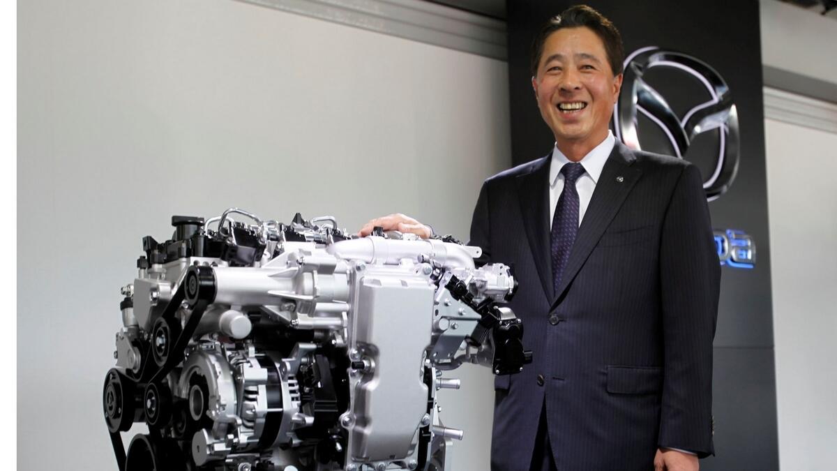 New technology: Mazda gives spark to gasoline engine