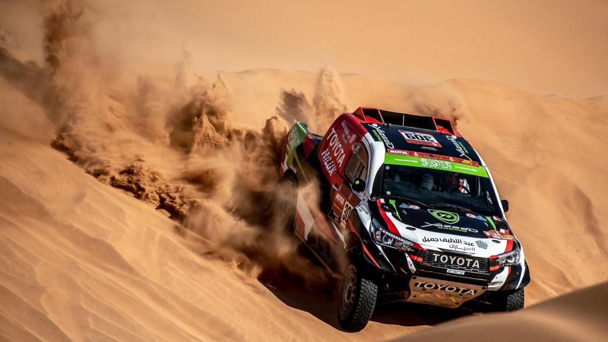 Yazeed Al Rajhi of Saudi Arabia will be competing in a Toyota Hilux Overdrive. (Supplied photo)
