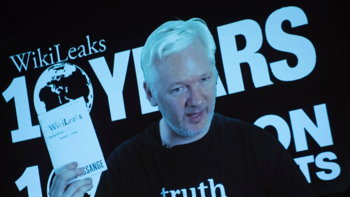 Julian Assanges internet link severed by Ecuador