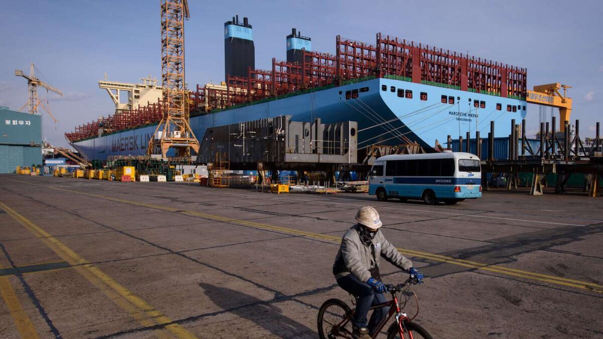 Loss forces Maersk to play safe