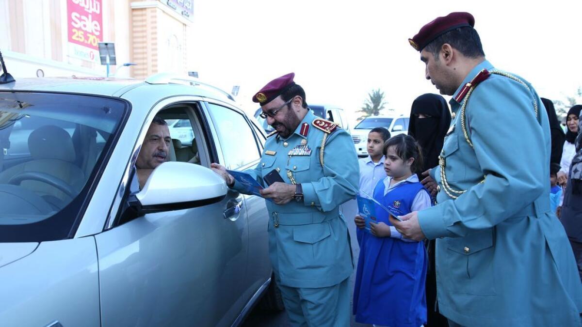 Dh1,000 fine for abusing parking spaces of special needs people: RAK
