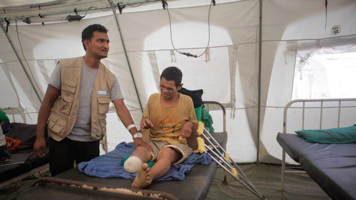 Bleak prospects for injured survivors of Nepali quake
