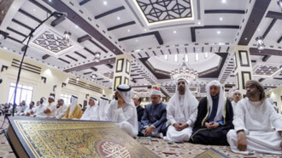 Dh20-million green mosque opens in Dubai