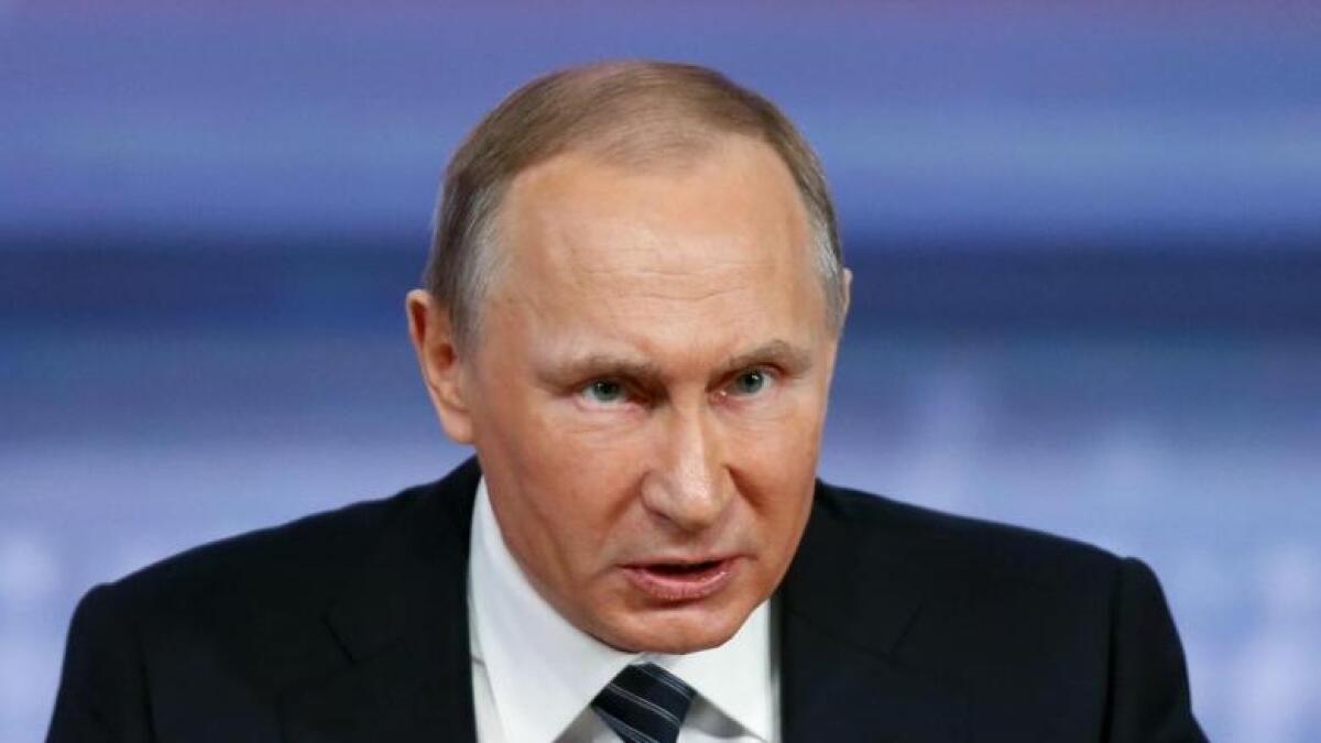 Russian President Putin slams Trumps strike on Syria