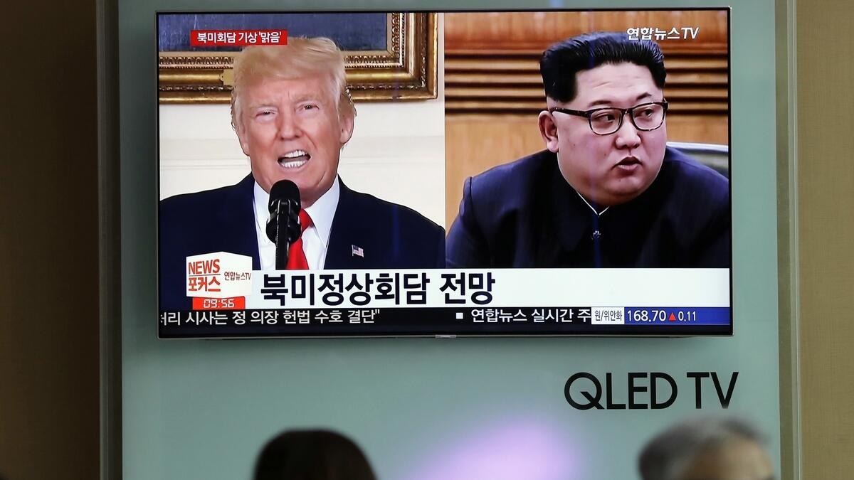 Trump suggests summit with N.Koreas Kim could be delayed