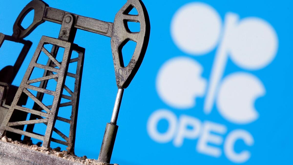 Opec+ has been reducing its curbs on output by 400,000 barrels per day of oil per month as it winds down record cuts from last year when it cut production by as much as 10 million bpd to address lower demand caused by lockdowns. — Reuters file photo