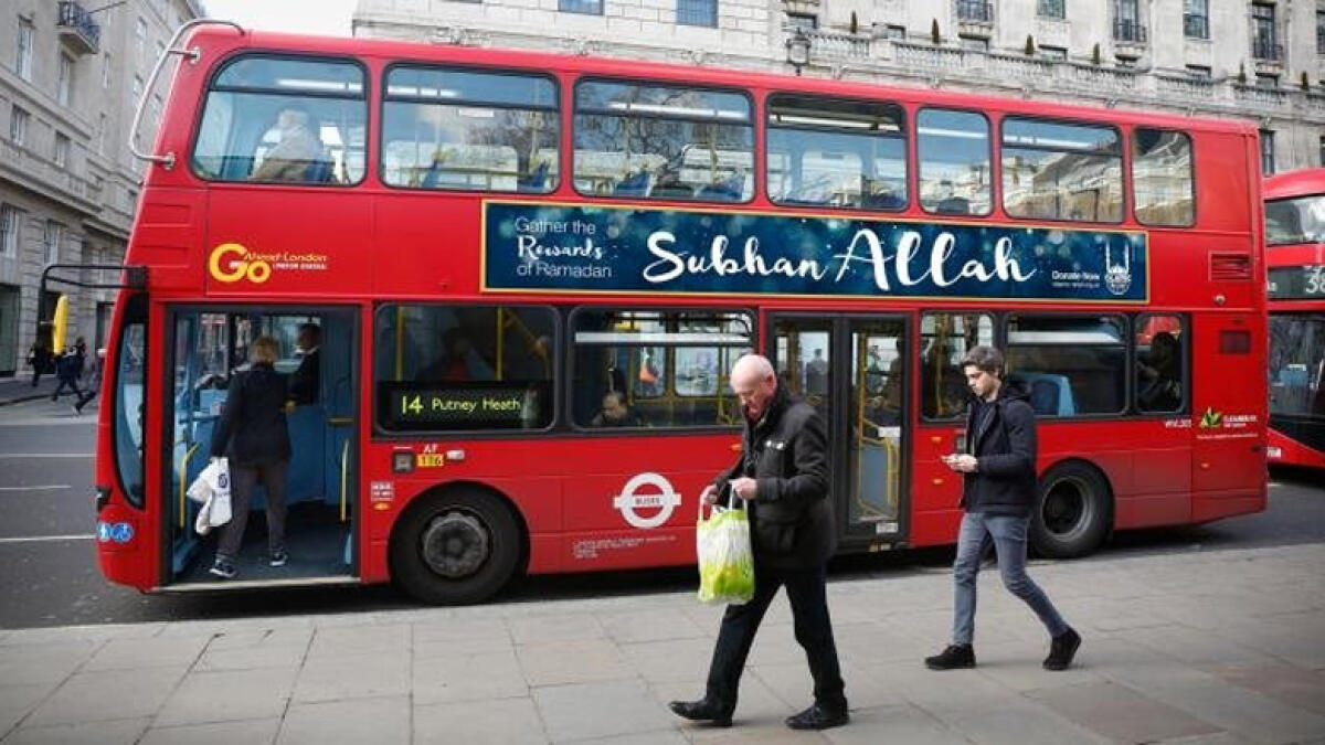 London buses to carry Subhan Allah banners 