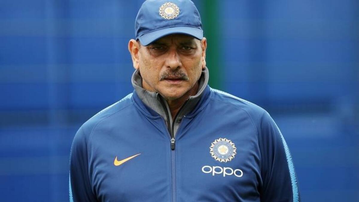 Indian coach Ravi Shastri. - Reuters file
