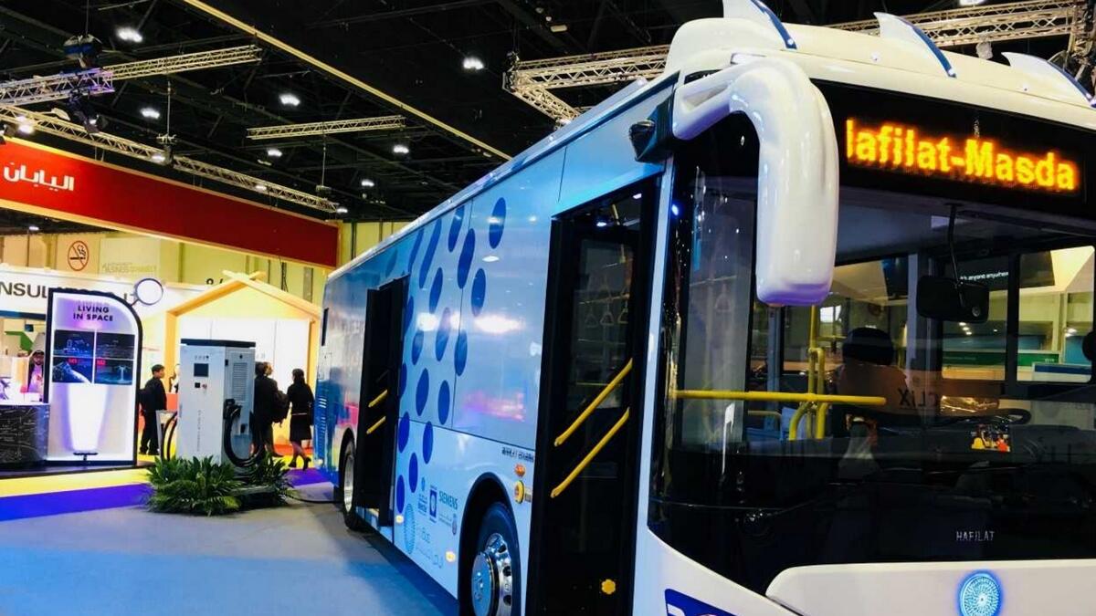 Abu Dhabi rolls out first fully electric bus in Middle East