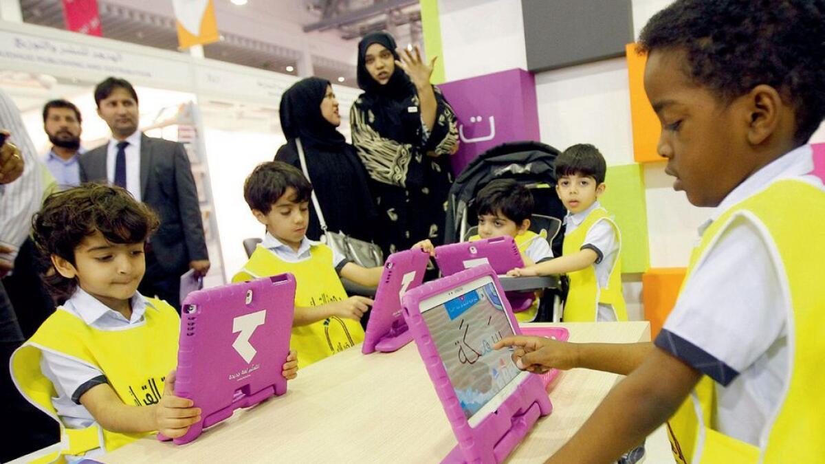 UAE children love to read digital books