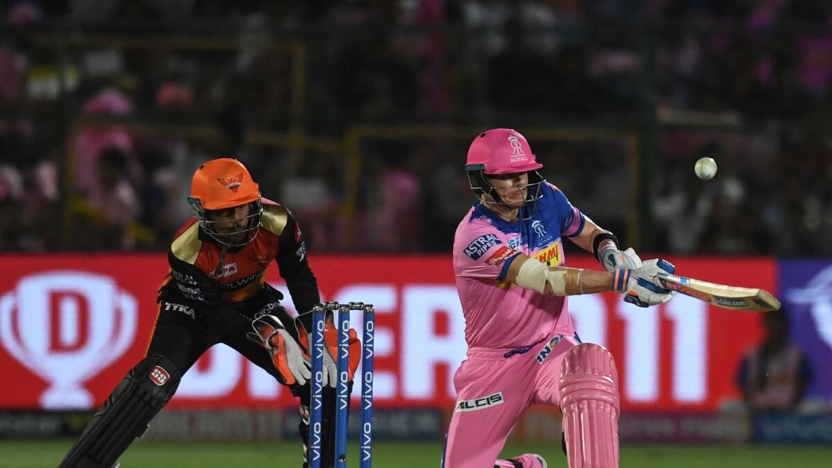 Steve Smith represented Rajathan Royals during the IPL 2020. — AFP