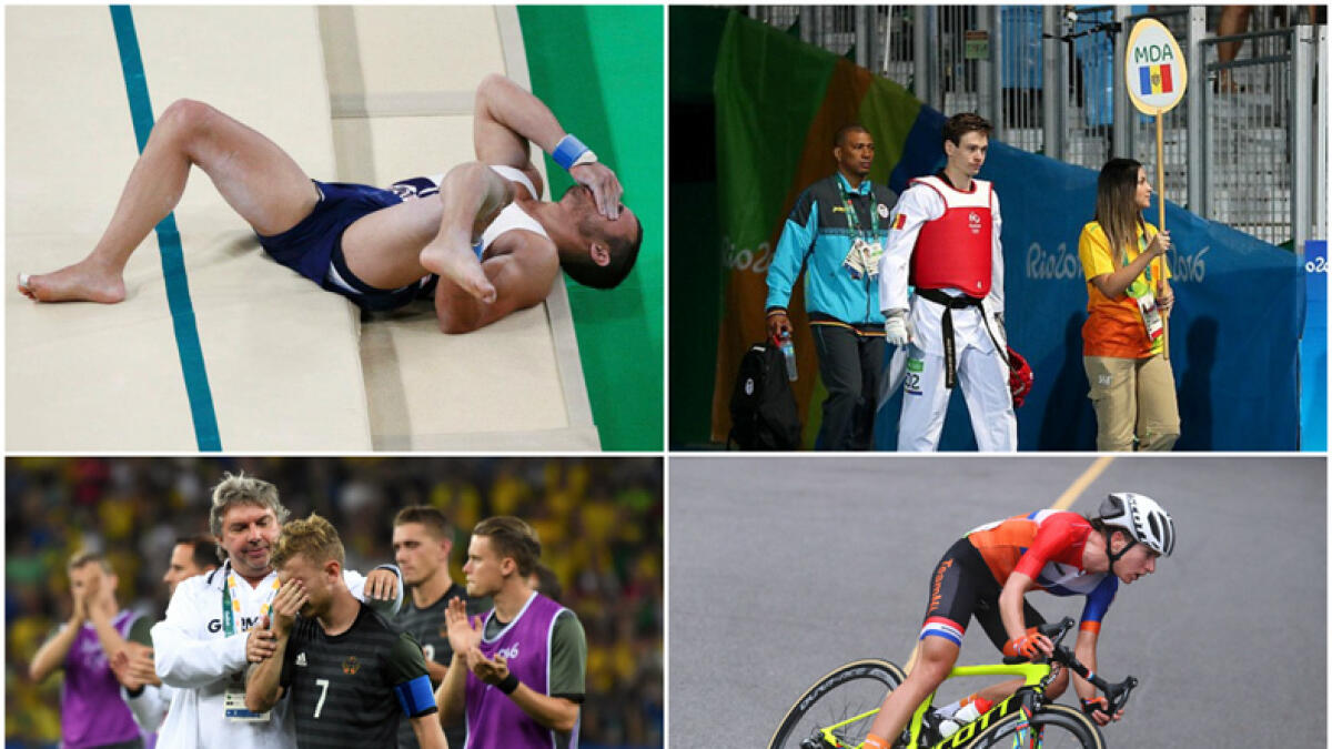 Blood, sweat and tears at Rio 2016