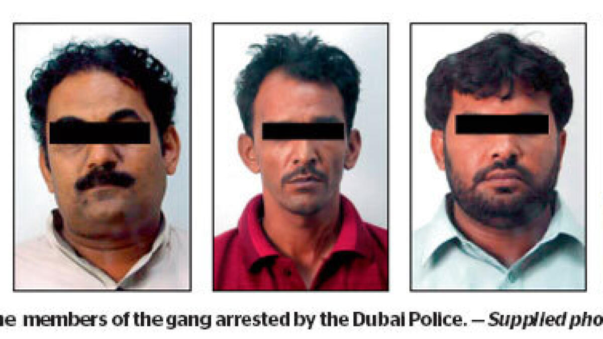 Robber gang targeting scrap dealers caught