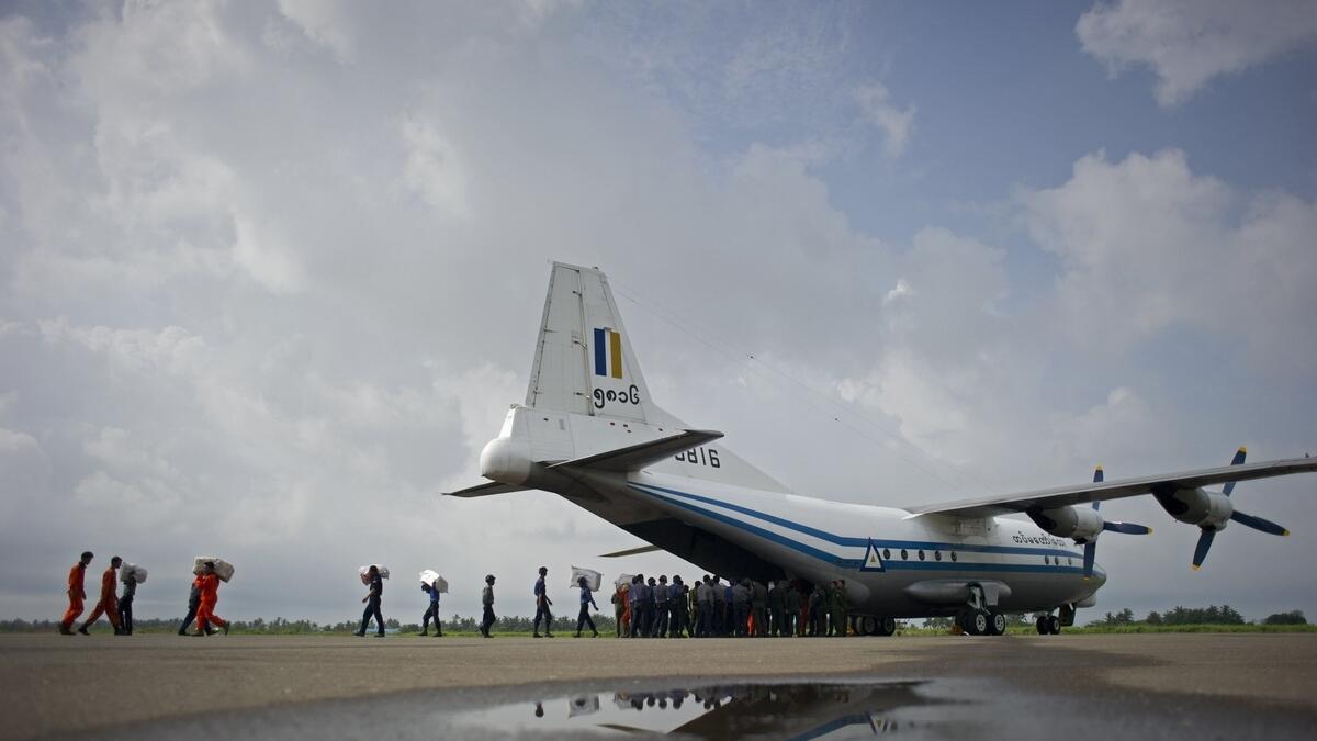 Rescuers pull bodies from plane wreck in Myanmar sea