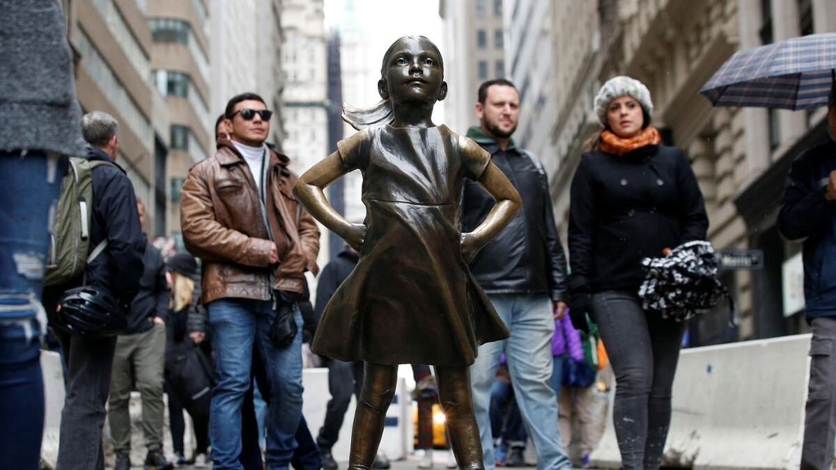 Fearless Girl to leave Wall Streets Charging Bull