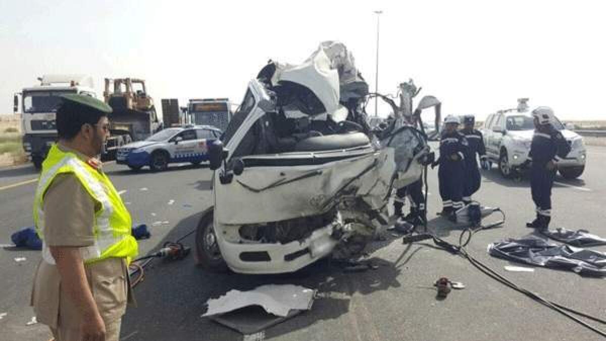 Dubai records 107 crashes in 5 hours