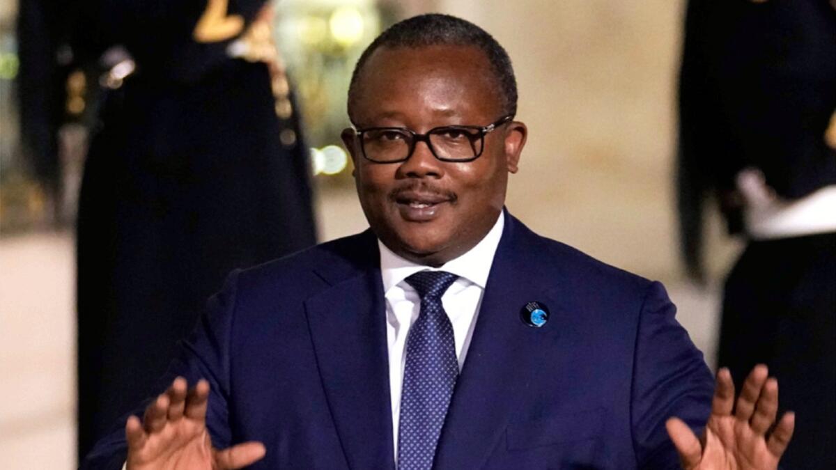 President of Guinea-Bissau Umaro Sissoco Embalo. — AP file
