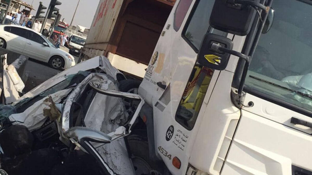 Sharjah accident kills 3 children; mother and siblings injured