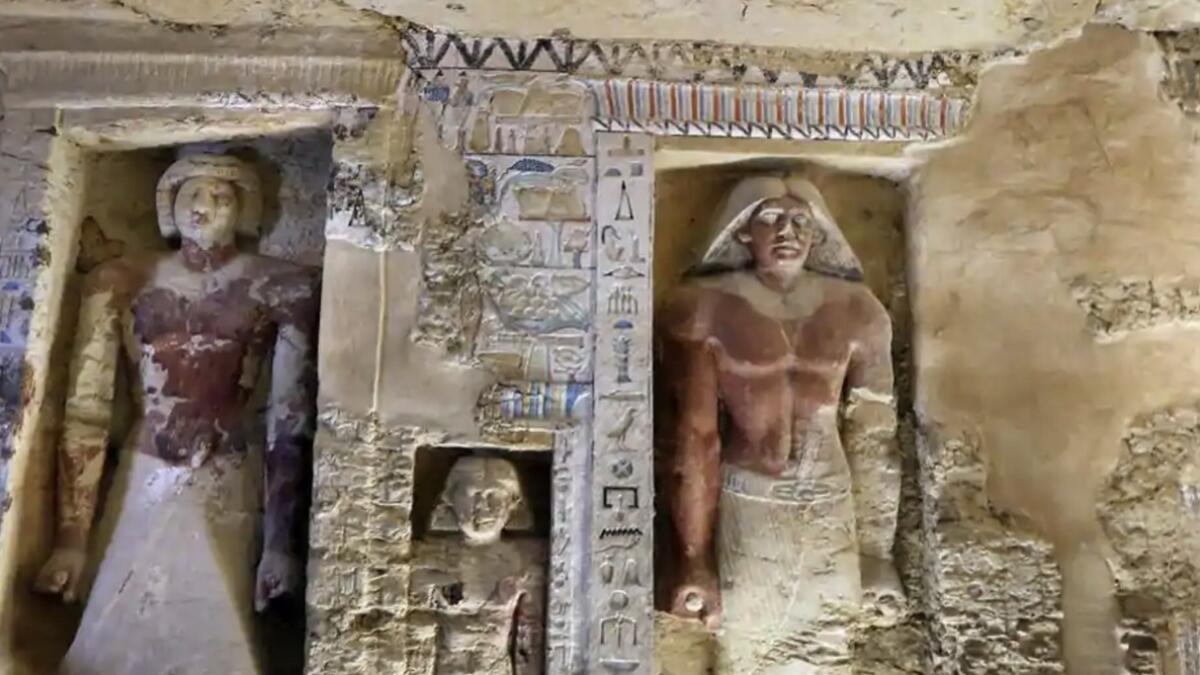 4,400-year-old tomb of high official priest discovered in Egypt