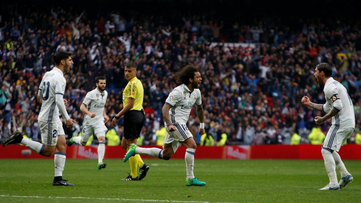 Late Marcelo winner rescues Real and Ronaldo