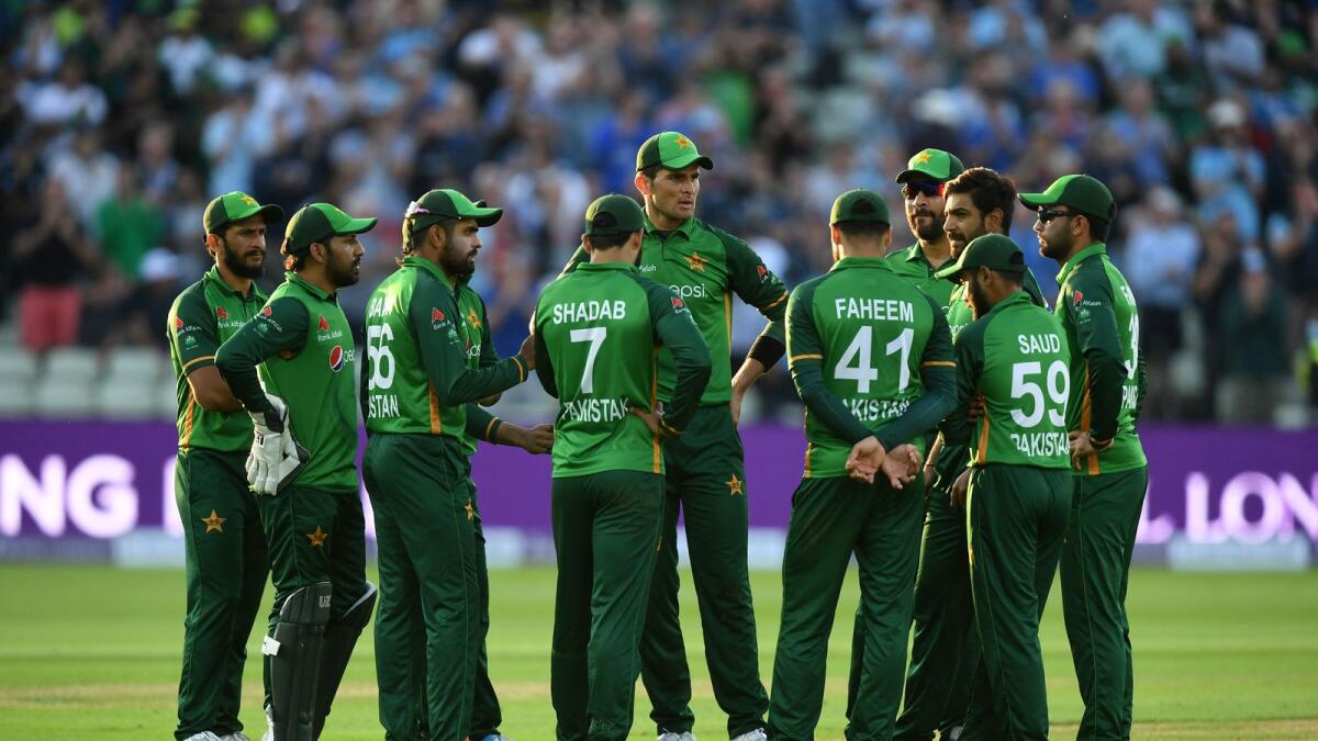 Pakistan captain Babar Azam rued the poor fielding display from the team against England. (AFP)