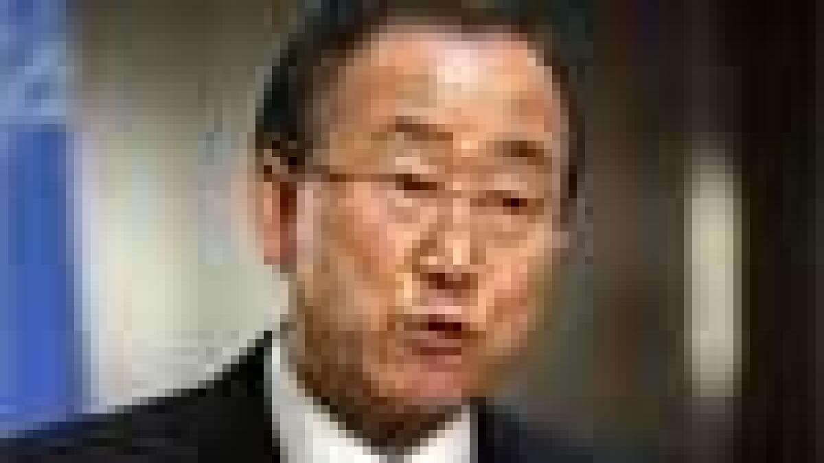 UN chief to press for climate deal by 2015