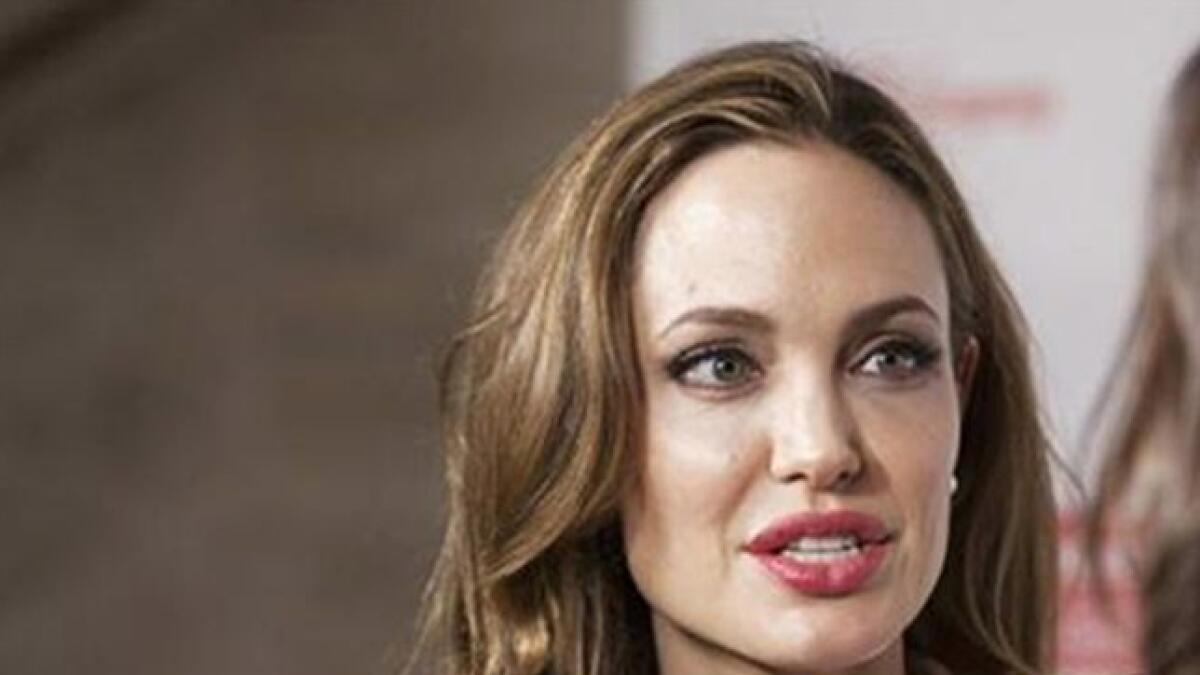 Hollywood actress Angelina Jolie dating real estate agent