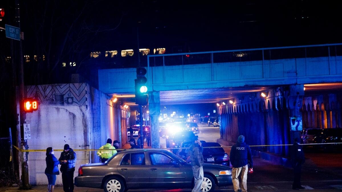 2 officers die after being struck by train while pursuing gunshot sounds