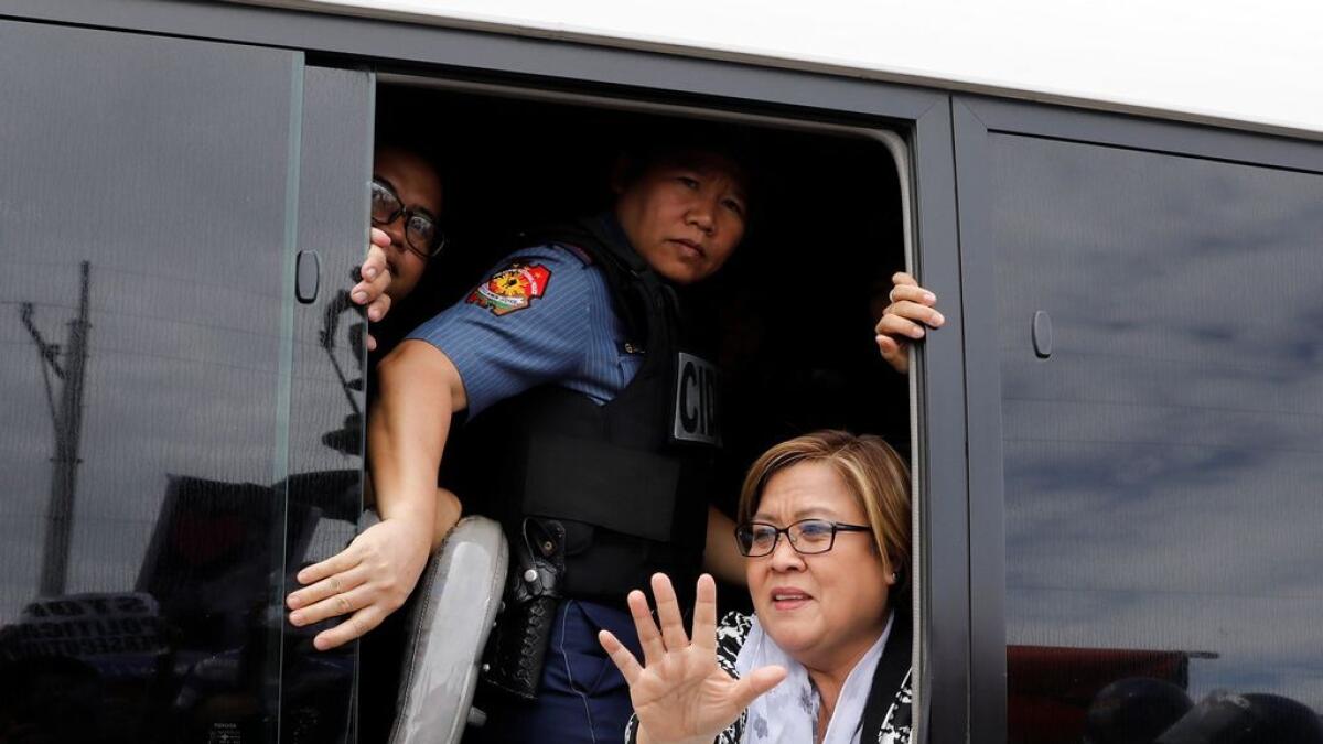 Top Philippine drug war critic arrested