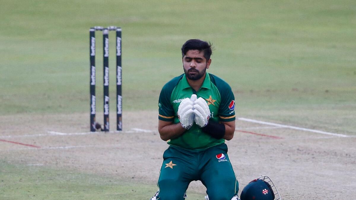 Pakistan captain Babar Azam was named man-of-the-match for his brilliant century. (AFP)