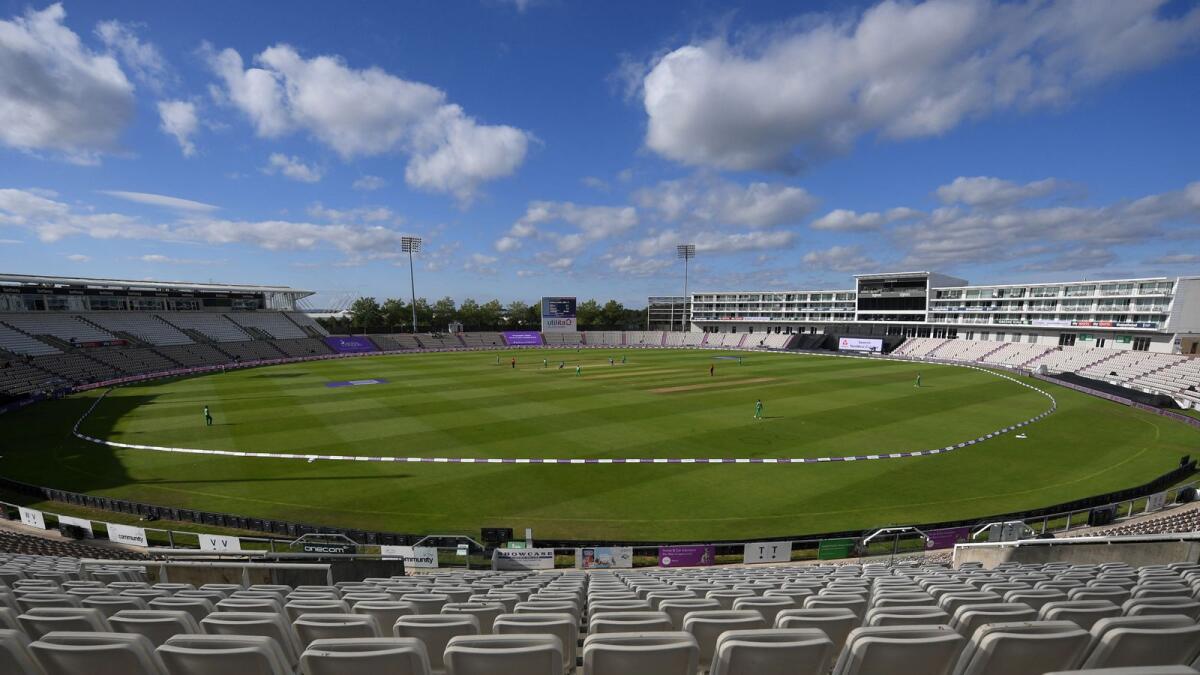 A general view of the Ageas Bowl cricket ground which will host the WTC final between India and New Zealand. — AFP file