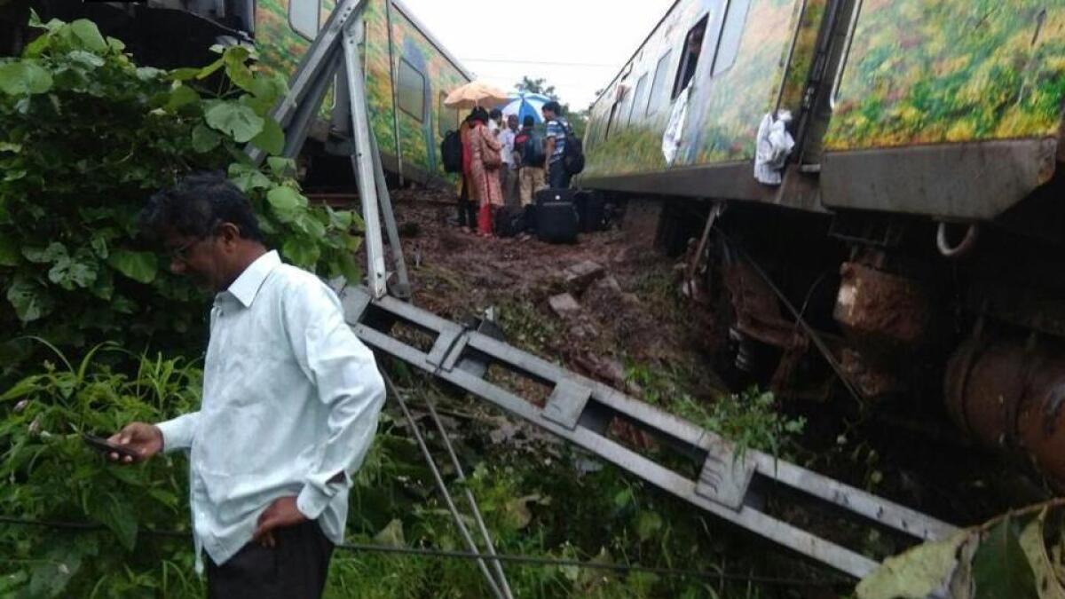 Seven coaches of passenger train derail in India