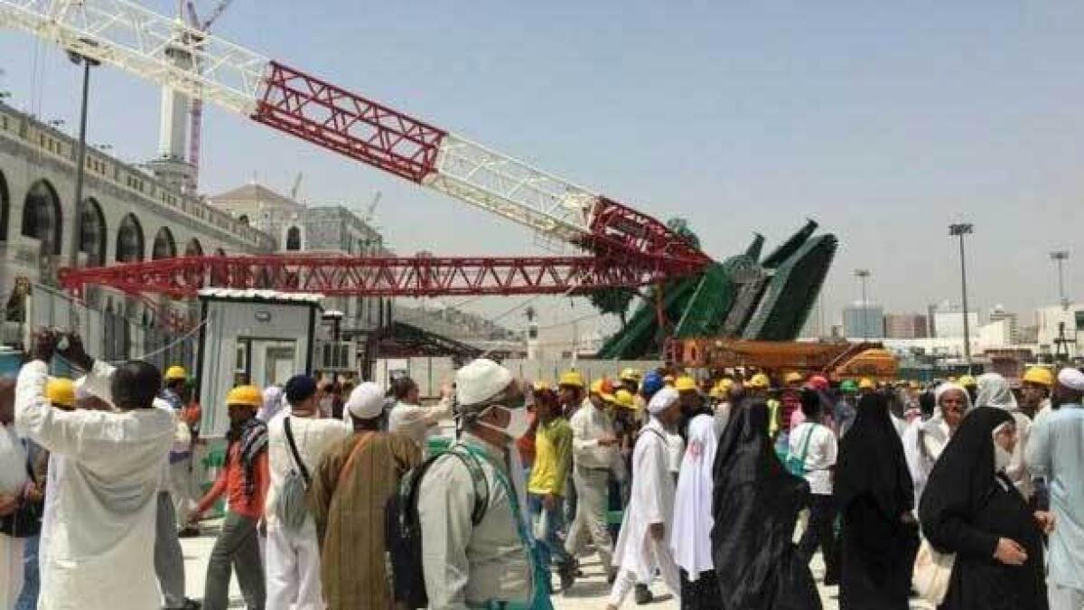 40 to stand trial for Makkah crane crash: Report