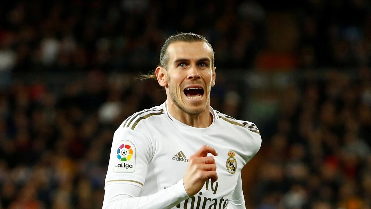 Bale, 31, has won four Champions League titles with Real. (Reuters)