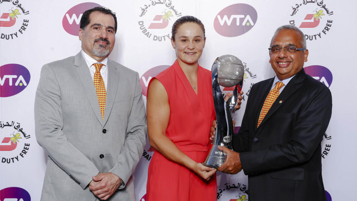 Barty, Strycova secure WTA Year-End World No.1 rankings presented by Dubai Duty Free