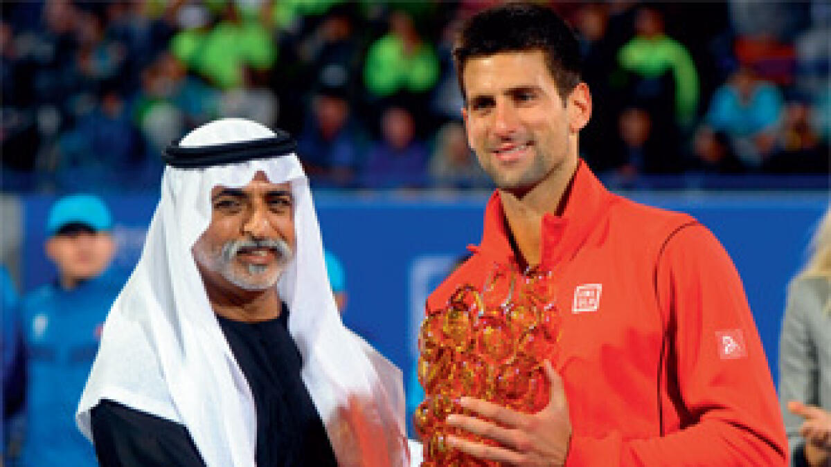 Djokovic beats Ferrer to win Abu Dhabi title