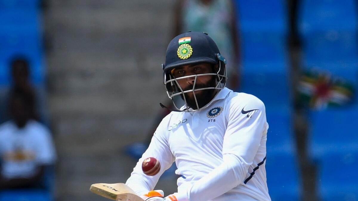 Jadejas all-round skills put India on top against West Indies