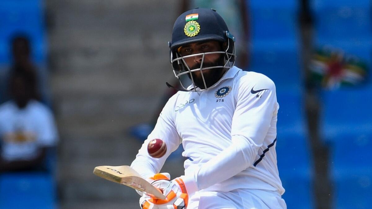 Jadejas all-round skills put India on top against West Indies