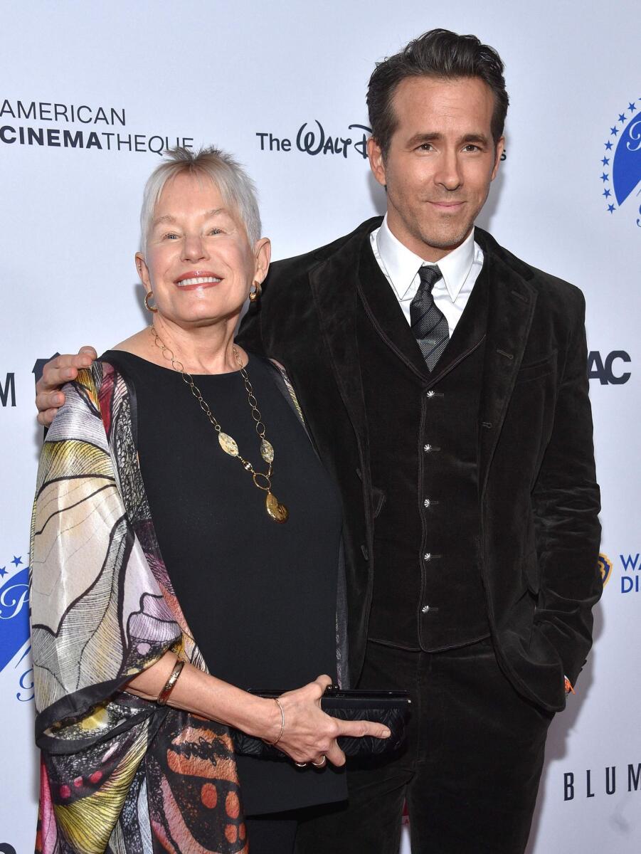 Ryan Reynolds attended the event with mother Tammy Reynolds